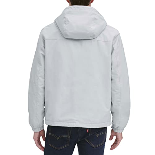 Image of Tommy Hilfiger Adaptive Men's Performance Fleece Lined Hooded Popover Jacket