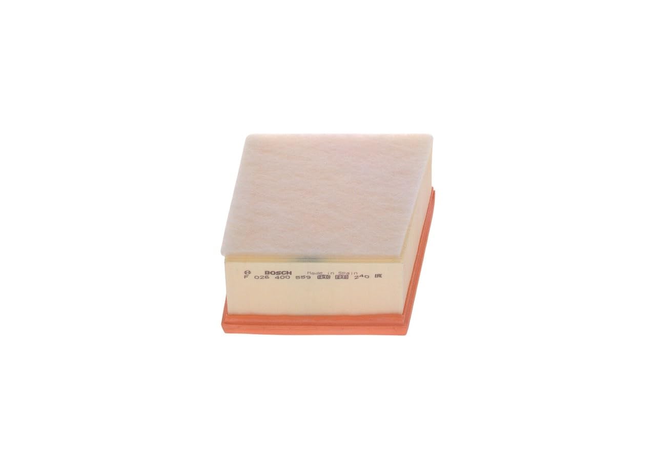 Bosch S0559 Car Air Filter - Separates Particles from the Air Intake - Moisture-resistant plus High Tensile Strength