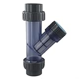 20~63m m tipo filtro del PVC Y para la instalación fácil en tanques de peces y sistemas de riego (diámetro interno 63m m)