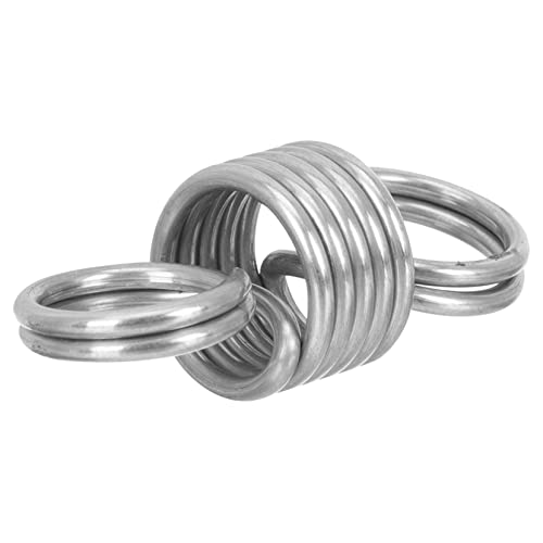 KICHOUSE Home Repair Spring Tool Tension Spring Home Repair Spring Stainless Steel Silver Tensile Spring