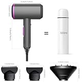 Hair Dryer Professional Ionic Hairdryer 2000W Performance AC Motor with 1 Diffuser & 2 Concentrator, 2 Speed 3 Heat Setting, Cool Shot Button, for Women & Man - Image 6