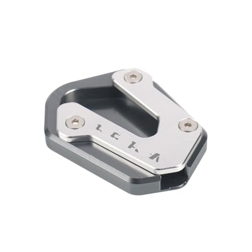 Plaque support béquille V-STROM 650 pour éviter les chutes sur sol meuble