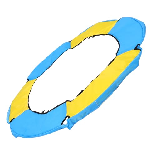 TOYANDONA Trampoline Spring Cover 47in Round Trampoline Replacement Pad with Pole Holes Universal Trampoline Safety Pad Trampoline Edge Protection Guard