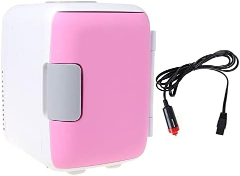 Mini Fridge Mini Fridge Ultra Quiet Car Use Refrigerator Low Noise Freezer Cooling Heating Box Y5LF (Color : Blue) (Blue)