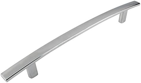 10 Pack - Cosmas 2363-224CH Polished Chrome Subtle Arch Cabinet Hardware Handle Pull - 8-7/8" (224mm) Hole Centers