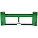 HECASA Pallet Fork Frame Attachments Compatible with John Deere Loaders 200 300 400 500 Series Skid Steer Receiver Hitch Rated 3000 LB