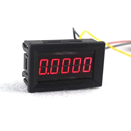 5 chiffres 0.36' DC 0-33.000V voltmètre numérique Volt panneau compteur détecteur de tension avec affichage Led rouge