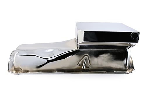 Image of CFR Performance Racing Oil Pan Fits 1965-90 Chevy BB 396-454 - Chrome