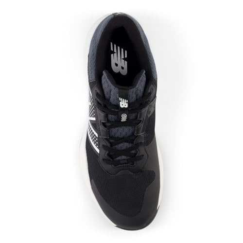 New Balance Men's 696 V6 Tennis Shoe, Black/White, 11 Wide