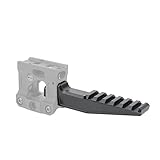 QIRUIMY Red Dot Riser Mount Extended Rail, Airsoft Accessories Red Dot Riser Front Extension Rail for PEQ/NGAL
