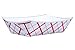 Southern Champion Tray 0429 #500 Southland Paperboard Food Tray, 5 lb Capacity, Red Check (Case of 500)