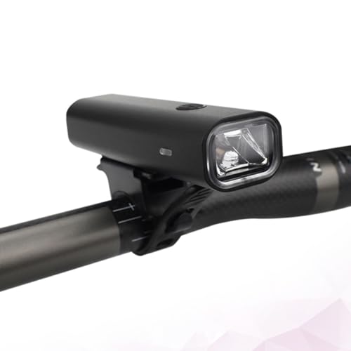 Luz delantera para bicicleta USB con foco de aluminio de 400 lúmenes 7