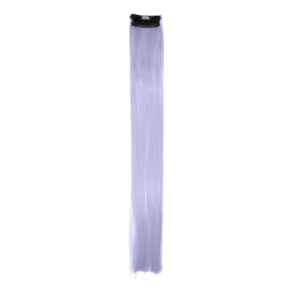 Streak StreetRICH LAVENDER STRAIGHT CLIP-ON STRANDS