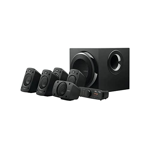 Logitech Z906 5.1 Surround Sound Speaker System - THX, Dolby Digital and DTS Digital Certified - Black - Image 5