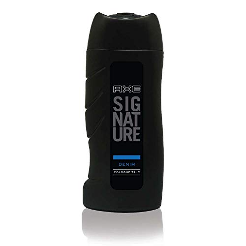 Image of AXE Dark Temptation Long Lasting Deodorant Body Spray for Men 150ml and Signature Denim Cologne Talc 300g