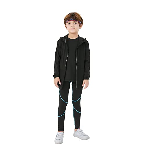 Yudesen Kids Boys Girls Shorts Set 2/3 Pcs Short/Long Sleeve Tracksuit Athletic Sweatshirt Set Jogger Outfits For 3-14 Years #TOP1