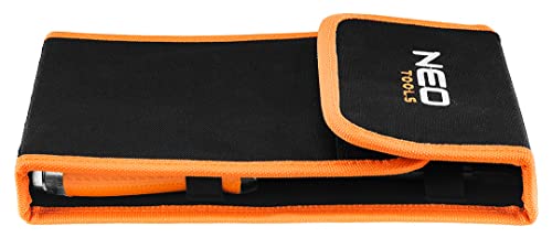 Neo Tools Set Di 4 Scalpelli Da 6/12/18/24 Mm, Con Manico Bicomponente, Custodia Inclusa, Set Di Attrezzi Versatile, Per Artigiani, Intagliatori Di Legno E Hobbisti - 4