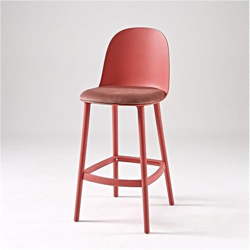 Tabourets de chaise de bar blanc XJBTBA avec dossier haut pour îlot de cuisine