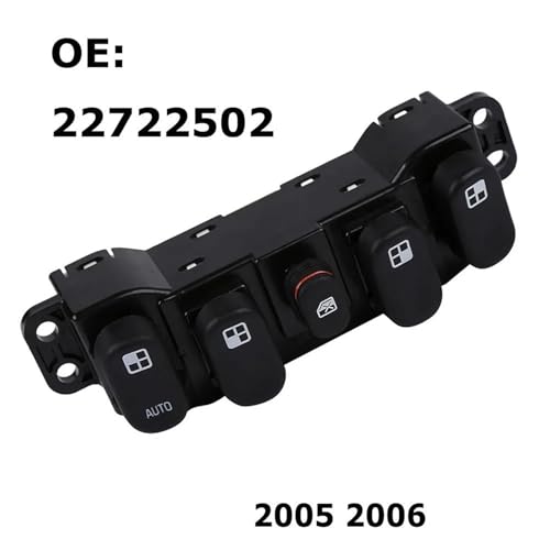 Commande lève-vitre électrique Chevrolet Equinox 2005-2006 finition d'origine 22722502 - 2