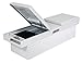 Truck Box, Crossover, Steel, 71-1/2"W, White, 11.3 cu. ft.