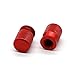 Produktbild RONGLINGXING Powersports Teile Reifen Reifenventilen Vorbauten Kappe For Yamaha YZF-R125 R25 R3 R6 R1 R1M R15 MT07 MT09 FZ07 FZ09 Tracer 900 FJR1300 V-Max Tmax 500 530 (Color : Red)