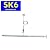 Adjust-A-Grate Security Kit - Model SK6 - for Window Wells with Grates That Project 22-26 in.