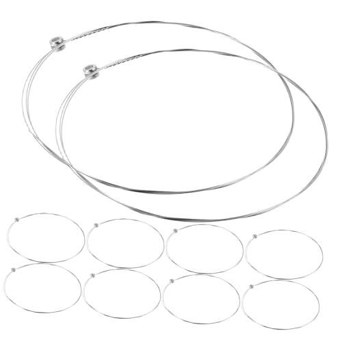 ifundom アコースティックギター弦 交換用 E-1st スチール弦 10本 エレクトリックアコースティックギターアクセサリー