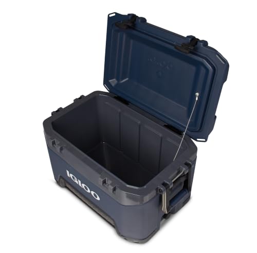 IGLOO BMX 52 Glacière 49L – glacière Outdoor Ultra‑Robuste avec Isolation renforcée, idéale pour Camping, pêche, Travail, Festivals et activités Outdoor – Garde Boissons et Aliments Bien au Frais