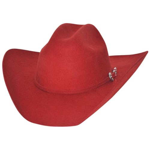Image of Bullhide Unisex-Adult Felt Collection Kingman 4X Premium Wool Western Cowboy Hat, 4 inch Brim