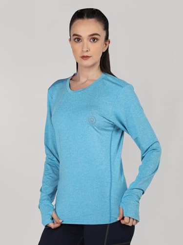 Image of CHKOKKO Tshirt for Woman Regular Fit Gym Workout Lightweight T Shirt for Women Breathable Round Crew Neck T Shirts for Sports Like Training, Running