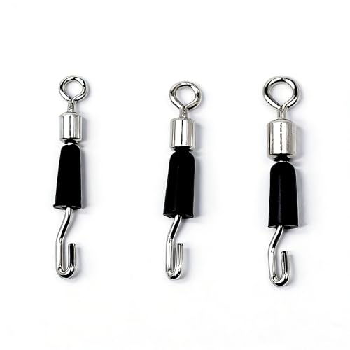 Conectores rápidos de acero inox para pesca 150 pzas miniatura 5