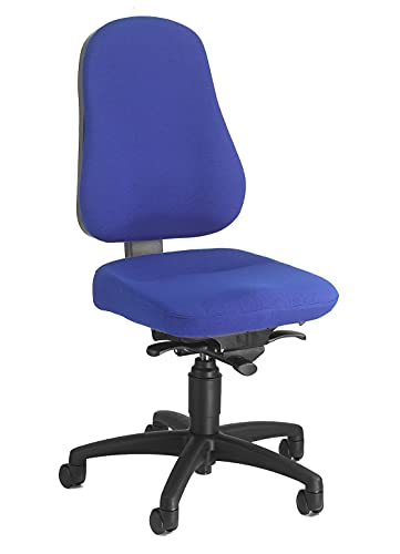 Chaise de bureau ergonomique TOPSTAR Body Balance 50 bleu pour le dos