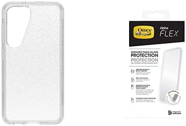 OtterBox Galaxy S23 Bundle: Symmetry Series case (Stardust) & Alpha Flex Screen Protector