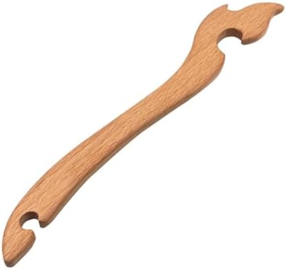 Wooden Oven Rack Puller,Shelf Puller,Long Handle Oven Puller Pusher Stick for Toaster Oven Air Fryer Baking Grilling Cooking,10" Length image 5