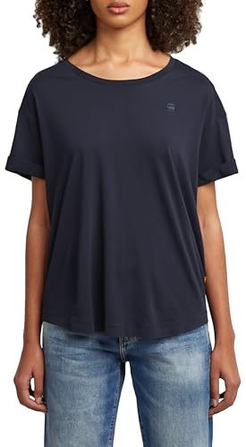 Miniatura 3 de G-Star Camiseta Enrollada Bf Para Mujer, Azul Osaka Blue D24524-4107-3873 , M