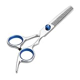 Dog Thinning Shears,Dog Grooming Thinning Blending Scissor with Safety Round Tips, Heavy Duty Titanium Stainless Steel, Professional Dogs Cats Pets Grooming Shears