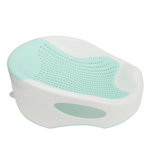 Image of Baby Bath Support, Slipless Shower Net, Lying Bathing Mat, Universally Compatible, Secure and Stable, Compact and Portable (Green)