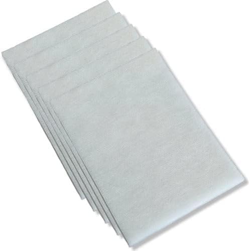 Universal Vacuum Cleaner Filter, Cloth Felt Filter 12 x 18 cm Pack of 5