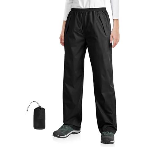 33,000ft Women's Packable Rain Pants Cover