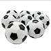 MINGHAN Pelotas de Futbolín 32 mm Bolas de Reemplazo de Futbolín de Mesa Mini Resina Mesa Pelotas de Fútbol Mini Pelotas de Fútbol de Mesa Blanco y Negro Futbolín y Futbolín de Mesa-8 Piezas
