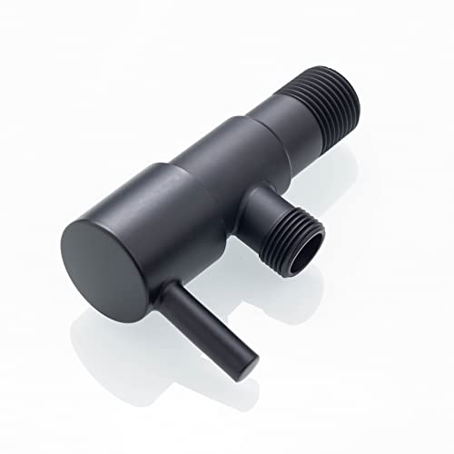 Ibergrif 1/2" x 3/8" BSP Angled Water Isolating Valves Diverter for Wall Mounted Basin Sink Warmer System - Image 3