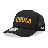 W Republic CSULB California State University Long Beach Game Day Printed Hat - Black