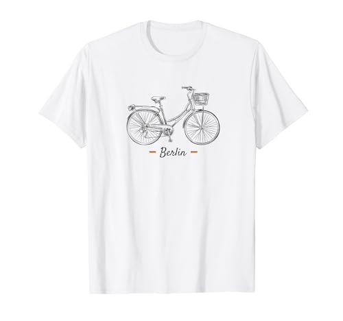 Vintage Fahrrad Berlin Deutschland | Bike Lover T-Shirt