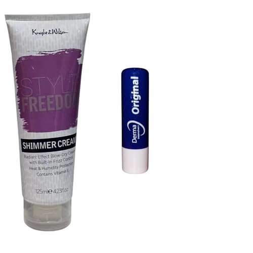 Style Free dom Shimmer Cream Radiant Effect Blow Dry Cream,125ML With Free Orignial Lip Balm