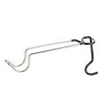 Alasum Gancho para Linterna de Camping Acero Inoxidable Multifuncional Antideslizante Portátil Soporte para Colgar Linternas Equipo de Acampada Uso Exterior Senderismo y Viaje