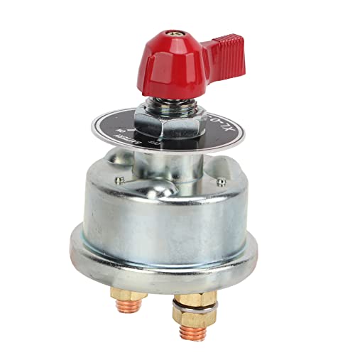 Battery Disconnect Turn Switch 300A 24V 48V Universal Power Shut Auto Accessories for Cars Yachts Boats Auto Accessories Battery Isolator Switch Battery Kill Switch Battery Cut