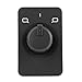 Enrilior Bouton de commande de rétroviseur latéral compatible avec A-u-d-i A3 8L1 A6 4B C5 1997-2004 4B0959565A
