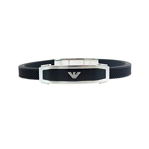 EMPORIO ARMANI エンポリオアルマーニ EGS1543040 ブレスレット ラバー メンズ レディース [並行輸入品]