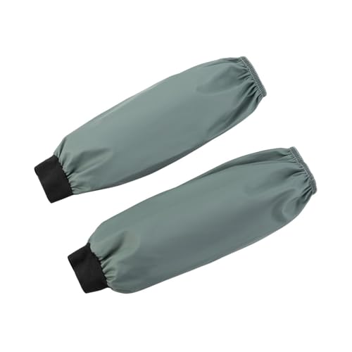 Milageto Limpieza de sobrecargas de manga larga cubre multifunción protectores de de cocina lavables para pintura de pesca tareas domésticas, Verde Oscuro