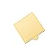 100Pcs Gold Mousse Cake Boards Cupcake Dessert Displays Tray, Wedding Birthday Cake Pastry Decorative Kit Bakeware Cake Tool (Square)